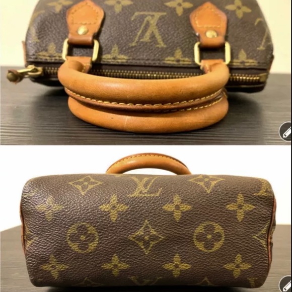 Auth Louis Vuitton Vintage Mini Speedy HL Handbag - Picture 3 of 14